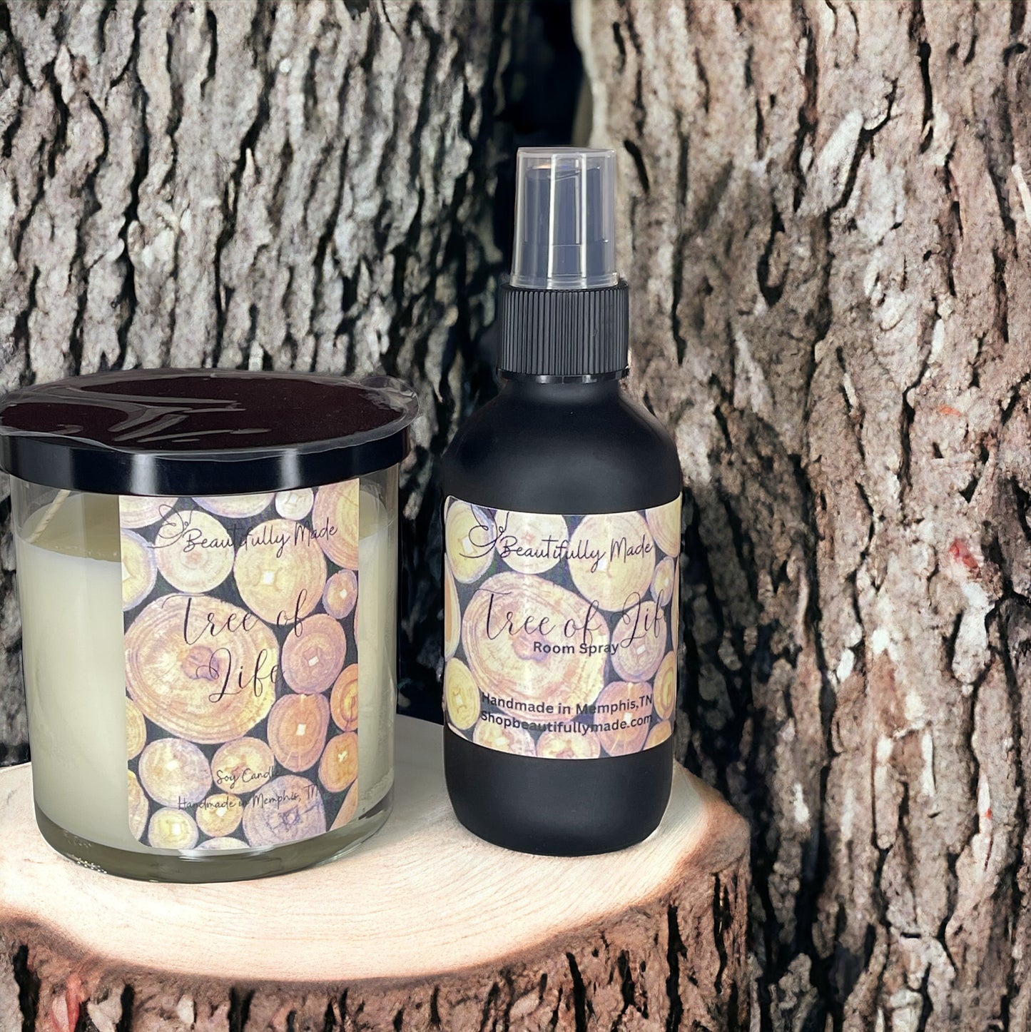 Tree of Life Soy Candle